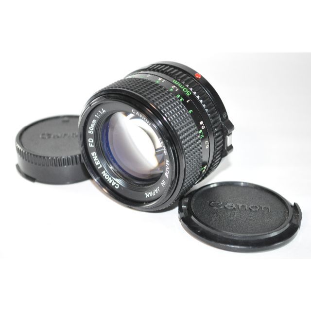 ★整備実写実用品 キヤノン Canon NEW FD 50mm F1.4★