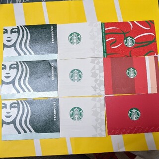 スターバックスコーヒー(Starbucks Coffee)の【美品】スターバックス　カードケース　９枚セット(印刷物)