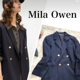 ミラオーウェン(Mila Owen)の金釦ダブルブレザー  本日のみ(テーラードジャケット)