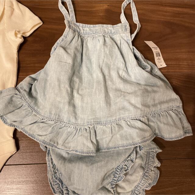 babyGAP(ベビーギャップ)のbabyGAP ロンパース カバーオール　2点セット キッズ/ベビー/マタニティのベビー服(~85cm)(ロンパース)の商品写真