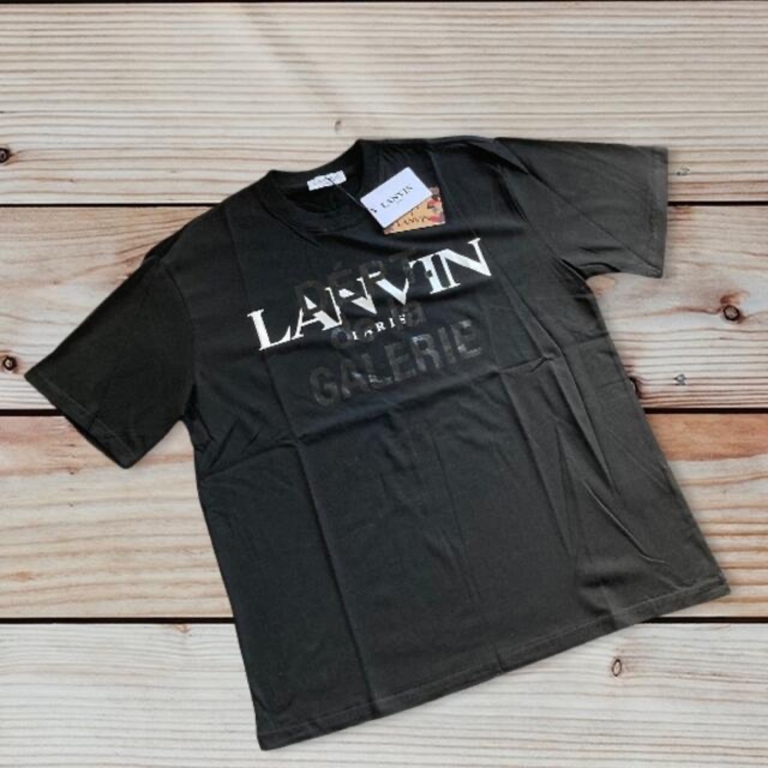 LANVIN X GALLERY DEPT Tシャツ　ブラック