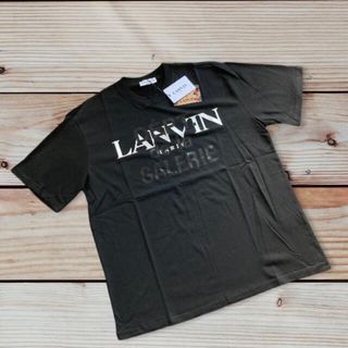 ランバン(LANVIN)のLANVIN X GALLERY DEPT  Tシャツ　ブラック(Tシャツ/カットソー(半袖/袖なし))