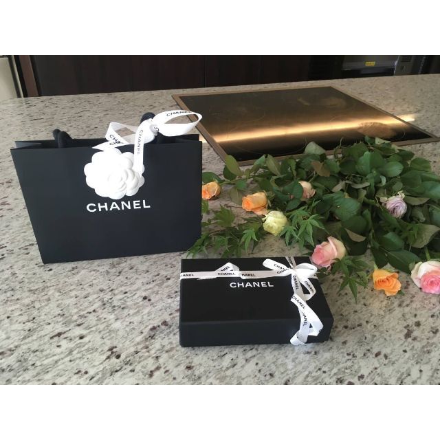 ★CHANEL★ソフトケース・空箱・ショップ袋セット★カメリア・リボン付★（２）