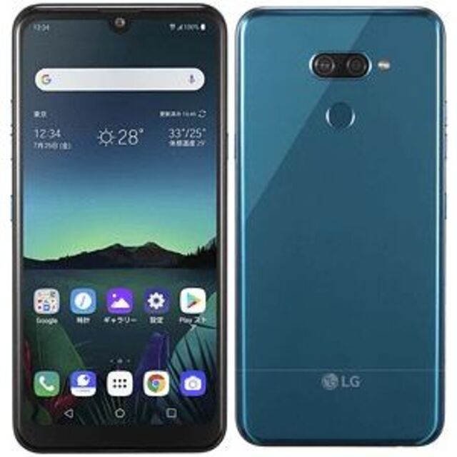 SIMフリー☆LG K50  スペースブルー(802LG)☆美品