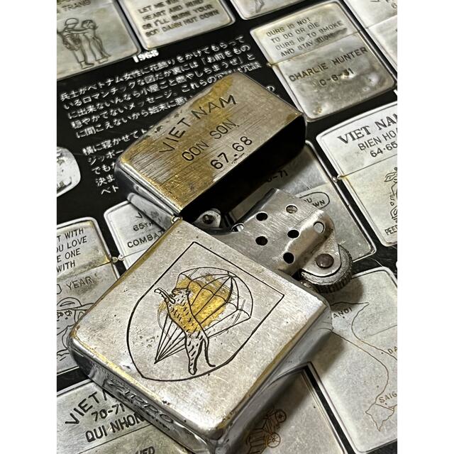 【ベトナムZIPPO】本物1967年製ベトナムジッポー「南ベトナム軍特殊部隊」