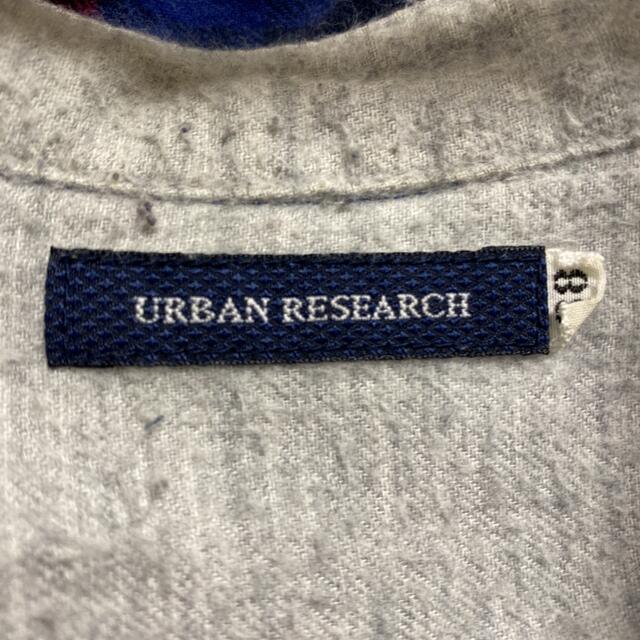 URBAN RESEARCH(アーバンリサーチ)のURBAN RESEARCH メンズ チェックシャツ メンズのトップス(シャツ)の商品写真