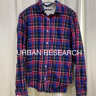アーバンリサーチ(URBAN RESEARCH)のURBAN RESEARCH メンズ チェックシャツ(シャツ)
