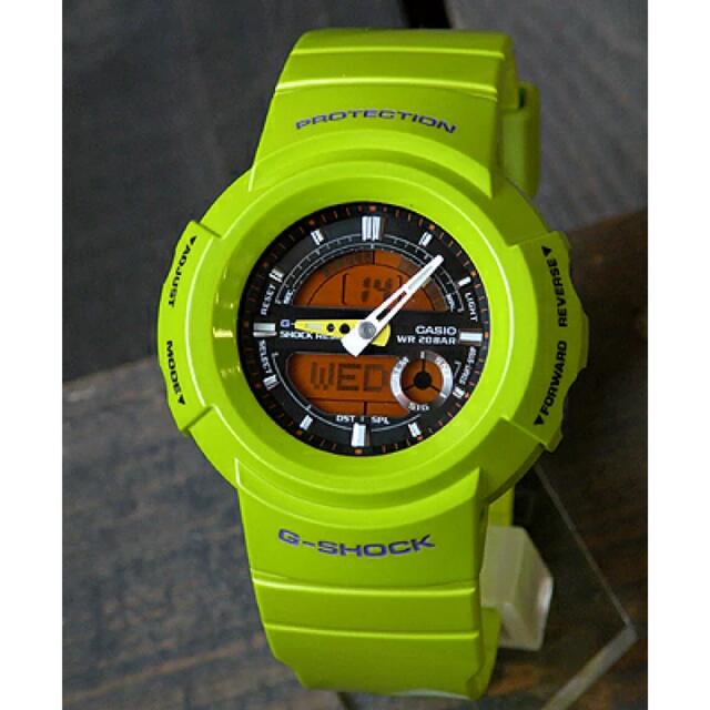 CASIO G-SHOCK  黄緑　緑　黄色 AW-582SC