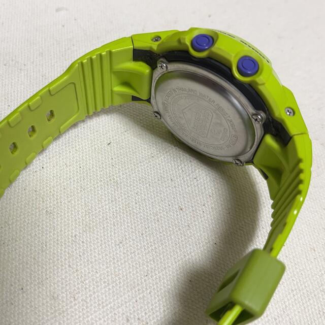 【生産終了品】G-SHOCK 腕時計／黄緑×紫