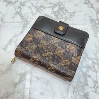 ルイヴィトン(LOUIS VUITTON)の少し綺麗 正規品 ルイヴィトンダミエ折り財布、即日発送(財布)