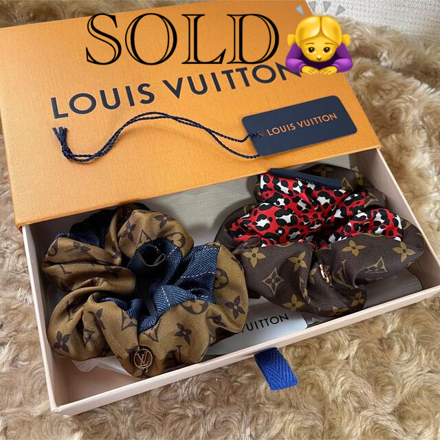 LOUIS VUITTON(ルイヴィトン)の完売🙇‍♀️ レディースのヘアアクセサリー(ヘアゴム/シュシュ)の商品写真