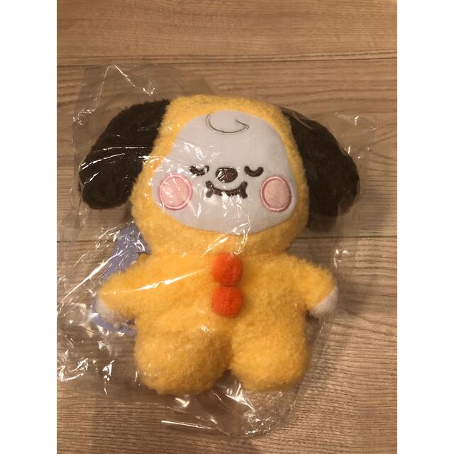 BT21(ビーティーイシビル)の公式　BT21たっとんシュラフ ブルー　ねとん　ぬいぐるみS. CHIMMY  エンタメ/ホビーのおもちゃ/ぬいぐるみ(ぬいぐるみ)の商品写真