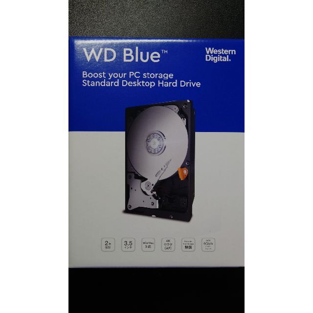 ☆新品☆Western Digital 8TB HDD WD80EAZZ