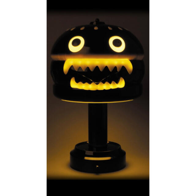 UNDERCOVER(アンダーカバー)のUNDERCOVER HAMBURGER LAMP Black インテリア/住まい/日用品のライト/照明/LED(テーブルスタンド)の商品写真