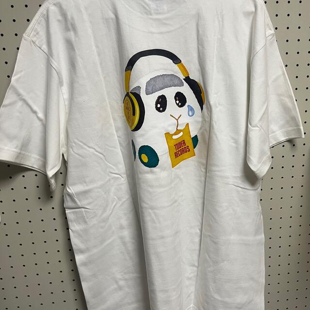 PUI PUI モルカー × TOWER RECORDS シロモTシャツホワイト エンタメ/ホビーの声優グッズ(Tシャツ)の商品写真