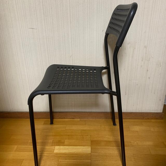 IKEA - IKEA ADDE アッデ 椅子 ×4脚 チェア ダイニング ブラック IKEA - IKEA ADDE アッデ 椅子 ×4脚 チェア ダイニング ブラック