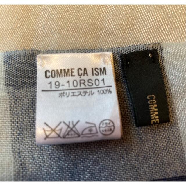 COMME CA ISM(コムサイズム)のコムサ　ストール　チェック メンズのファッション小物(ストール)の商品写真