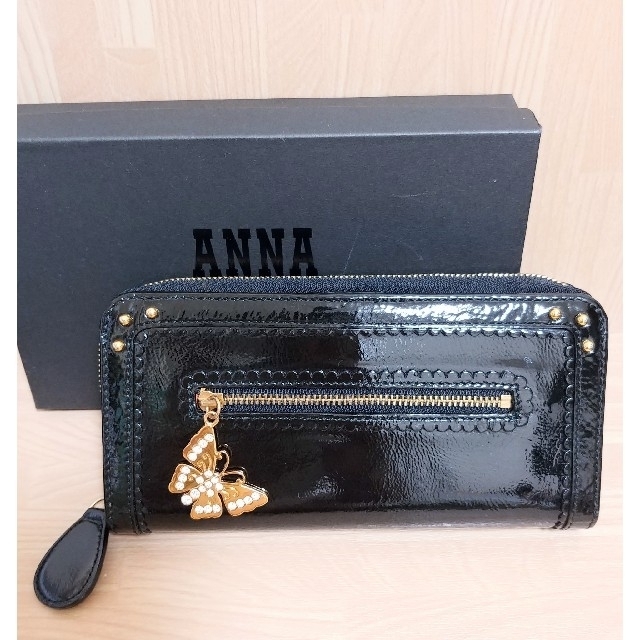 ☆専用☆【新品・未使用】ANNA SUI 長財布 高品質 エナメルレザー