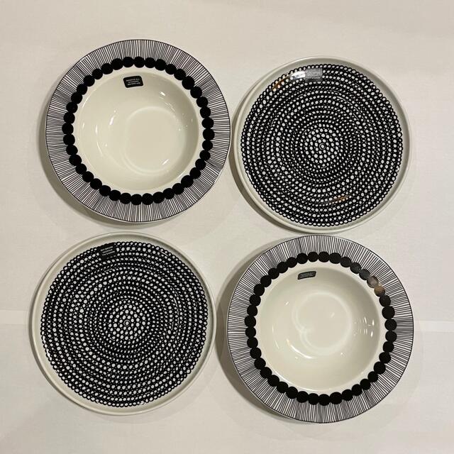 アウトレット店舗 marimekko oiva スクエアプレート5枚セット