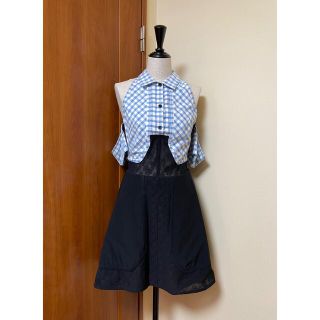 CARVEN - CARVEN カルヴェン ギンガムチェック ワンピース 36 美品