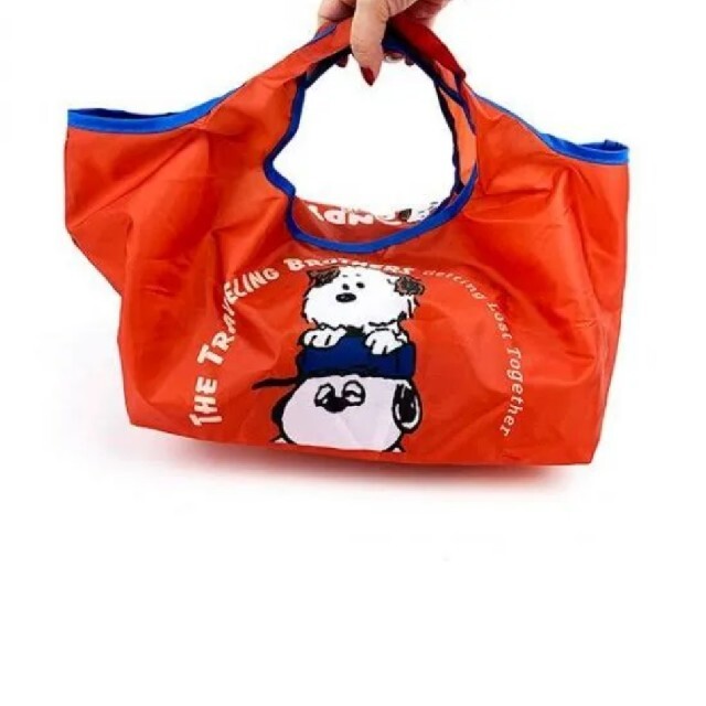 PEANUTS(ピーナッツ)のランチエコバッグ　アンディ&オラフ レディースのバッグ(エコバッグ)の商品写真