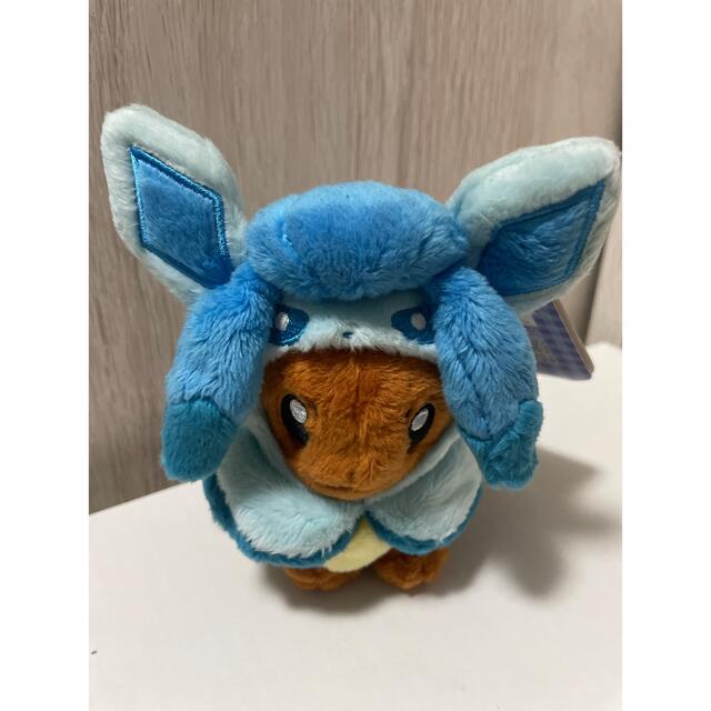 新品未使用❤️ポケモン ぬいぐるみ イーブイ グレイシア　ポンチョ　キーホルダー