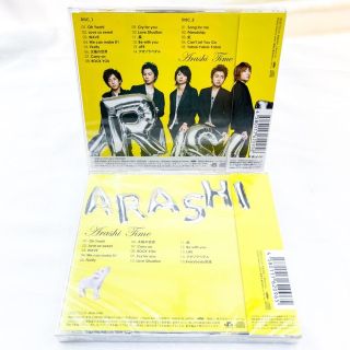 嵐 - 新品 未開封 嵐「Time」CD 初回限定盤 & 通常盤 セットの通販 嵐 - 新品 未開封 嵐「Time」CD 初回限定盤 & 通常盤 セットの通販