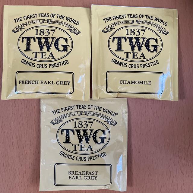 TWG 3袋セット　バラ売り 食品/飲料/酒の飲料(茶)の商品写真