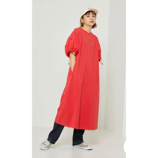 フリークスストア レッド マキシワンピース/ロングワンピース ...