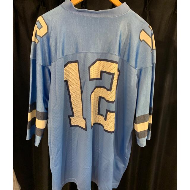 NIKE(ナイキ)のnike unc ノースカロライナ フットボールシャツ vintage 銀タグ メンズのトップス(Tシャツ/カットソー(半袖/袖なし))の商品写真