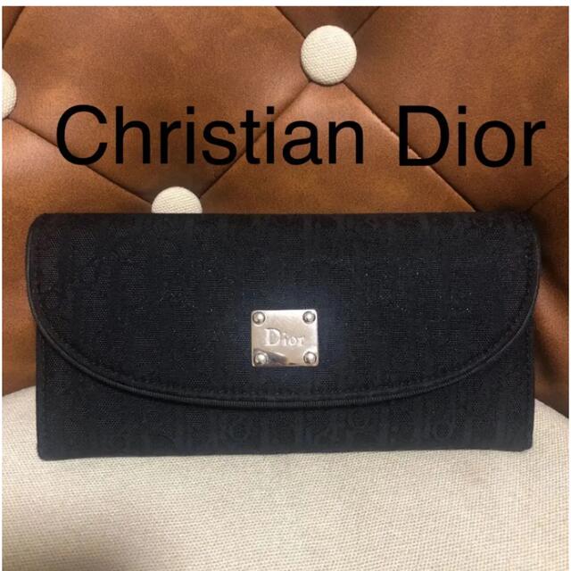 Christian Dior❣️クリスチャンディーオルトロッター長財布❣黒❣️ファッション小物