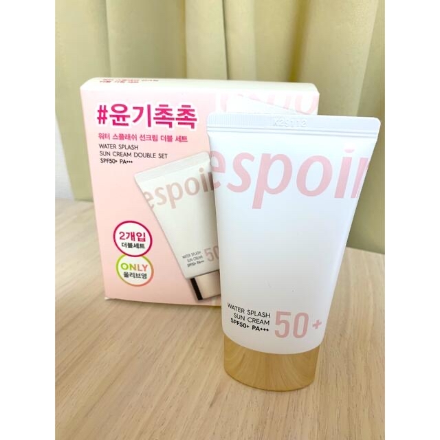 エスポア　ウォータースプラッシュ　サンクリーム　60ml コスメ/美容のボディケア(日焼け止め/サンオイル)の商品写真