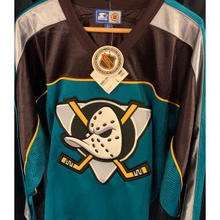 シーシーエム(CCM)のNHL アナハイム ダックス ホッケーシャツ (Tシャツ/カットソー(七分/長袖))