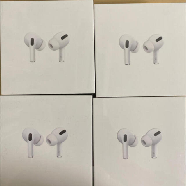 Apple(アップル)の4台セット★新品未開封★AirPods Pro MLWK3J/A  スマホ/家電/カメラのオーディオ機器(ヘッドフォン/イヤフォン)の商品写真