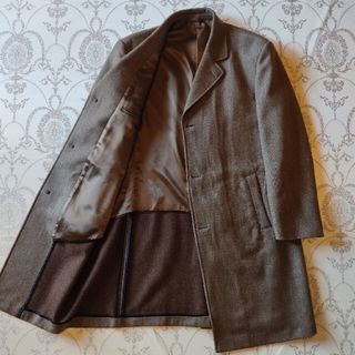 ブリオーニ(Brioni)のブリオーニ　カシミア混チェスターコート　サイズL 新品(チェスターコート)