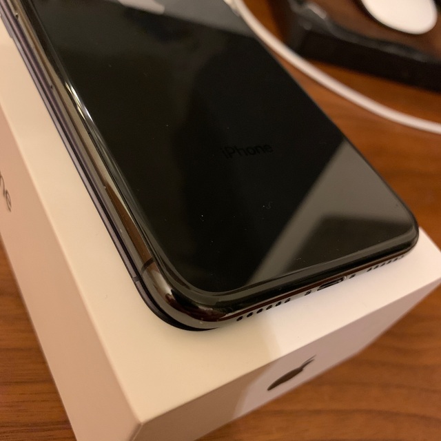 iPhone - 『超美品』iPhoneX 256GB スペースグレイ SIMフリーの通販 by