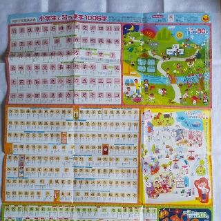 ショウガクカン(小学館)の小学生 漢字 ポスター 国語辞典 付録 小学館(語学/参考書)