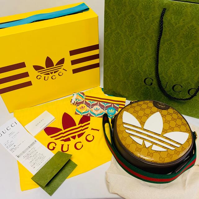 Gucci - アディダス adidas x グッチGucci 新品ショルダーバッグ
