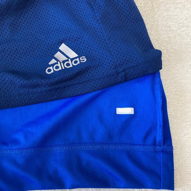 adidas(アディダス)のadidas climalite リバーシブルメッシュ ハーフパンツ　120 キッズ/ベビー/マタニティのキッズ服男の子用(90cm~)(パンツ/スパッツ)の商品写真