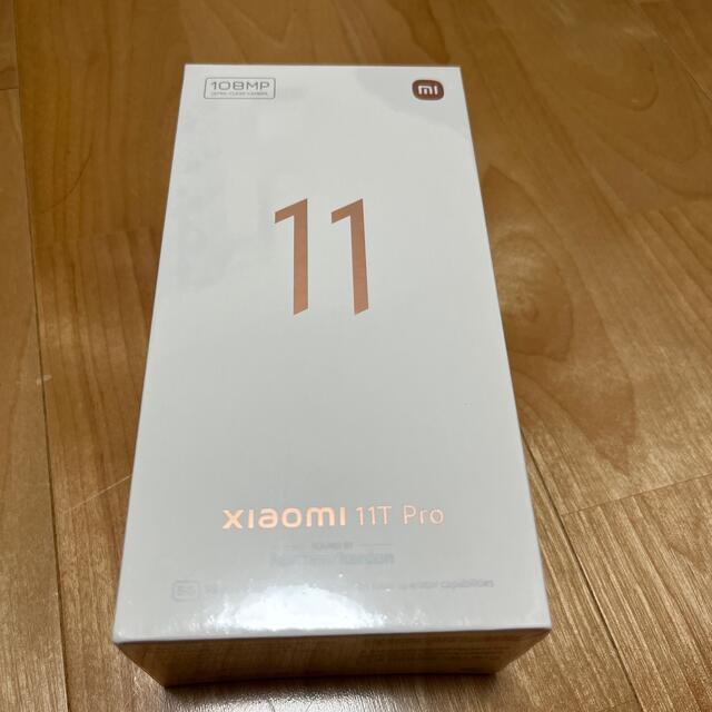 Xiaomi 11T Pro メテオライトグレー　国内版 スマホ/家電/カメラのスマートフォン/携帯電話(スマートフォン本体)の商品写真