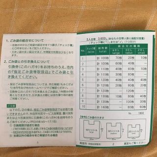 野田市指定ゴミ袋引換券 40リットル用120枚分 種類豊富な品揃え htckl