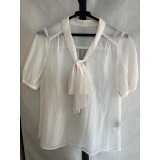 アンタイトル(UNTITLED)の【美品】UNTITLED 半袖トップス(シャツ/ブラウス(半袖/袖なし))