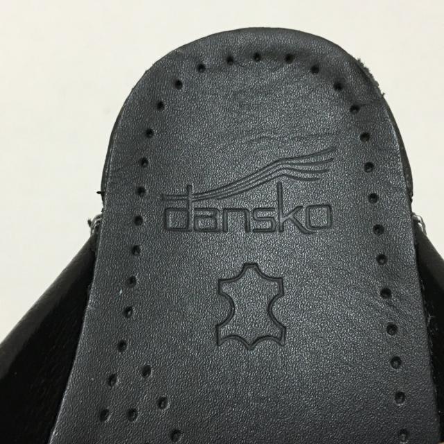 dansko(ダンスコ)のダンスコ サンダル 37 レディース - 黒 レディースの靴/シューズ(サンダル)の商品写真