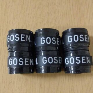 ゴーセン(GOSEN)のGOSEN テニスグリップテープ 黒6個(その他)