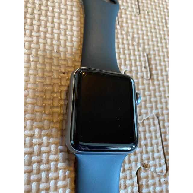 Apple Watch(アップルウォッチ)のApple Watch Series3 42mm GPS スペースグレイ メンズの時計(腕時計(デジタル))の商品写真