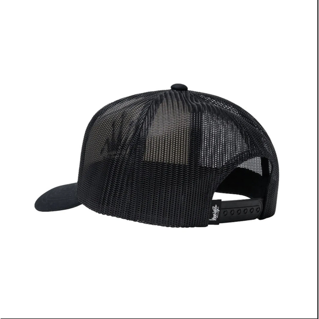 STUSSY(ステューシー)のstussy crown trucker cap 黒 メンズの帽子(キャップ)の商品写真