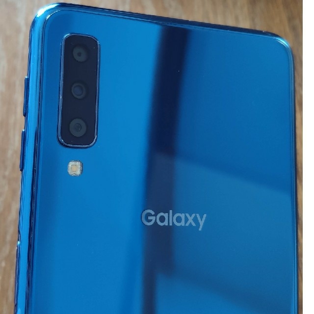 SAMSUNG Galaxy A7 ブルー SM-A750C SIMフリー6インチストレージ容量合計