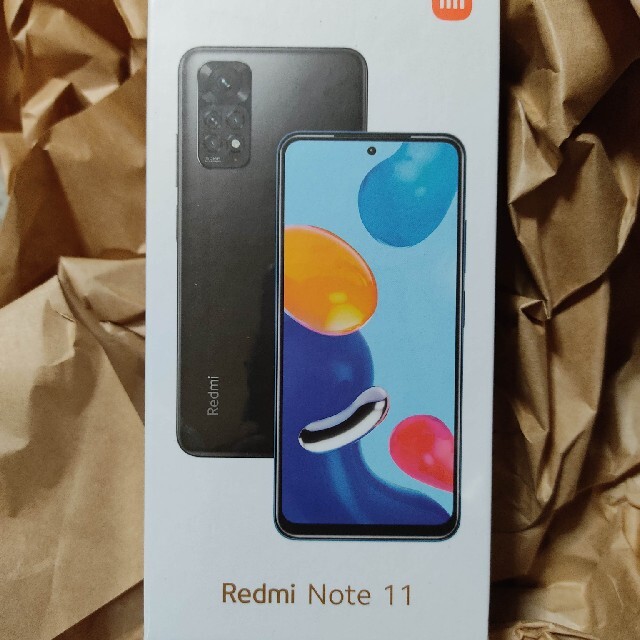 redmi note 11 新品未開封 スマホ/家電/カメラのスマートフォン/携帯電話(スマートフォン本体)の商品写真