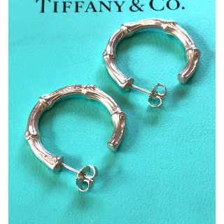 ティファニー(Tiffany & Co.)の希少美品★ティファニー★925 バンブー フープ ピアス (ピアス)