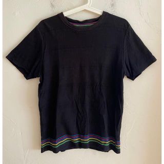 ポールスミス(Paul Smith)のPAUL SMITH ポール スミス デザイン Tシャツ ブラック サイズM(Tシャツ/カットソー(半袖/袖なし))